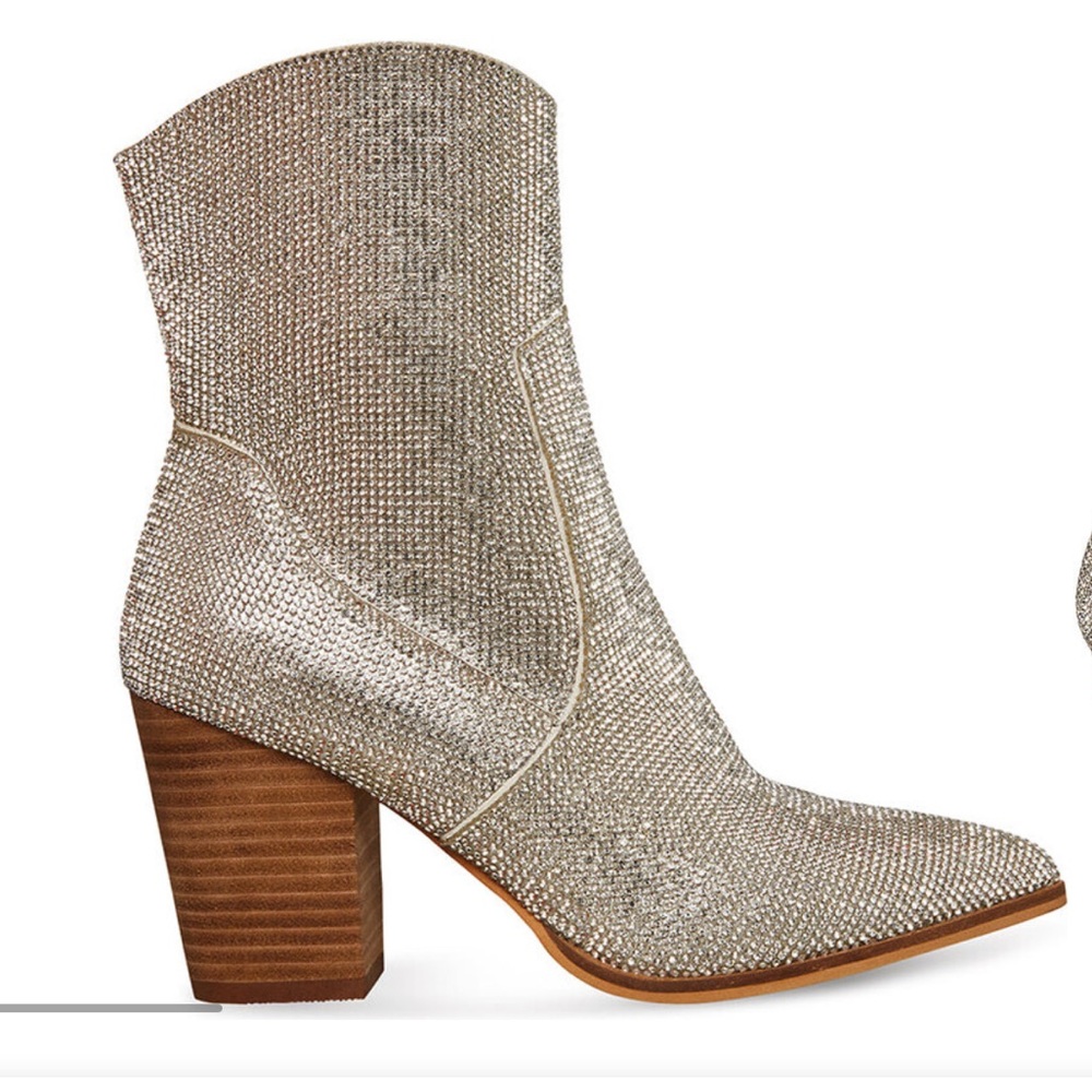 Steve Madden Janetta-R Rhinestone Boots